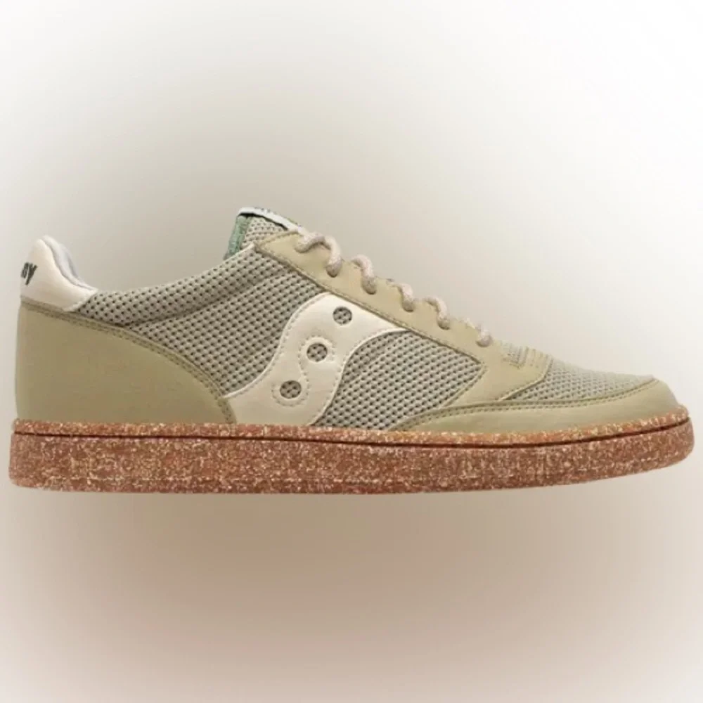 Saucony Jazz Court Earth Pack, Green/Beige, M/8.5